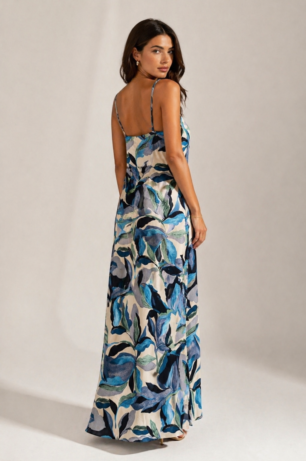 Azure Breeze Maxi Dress