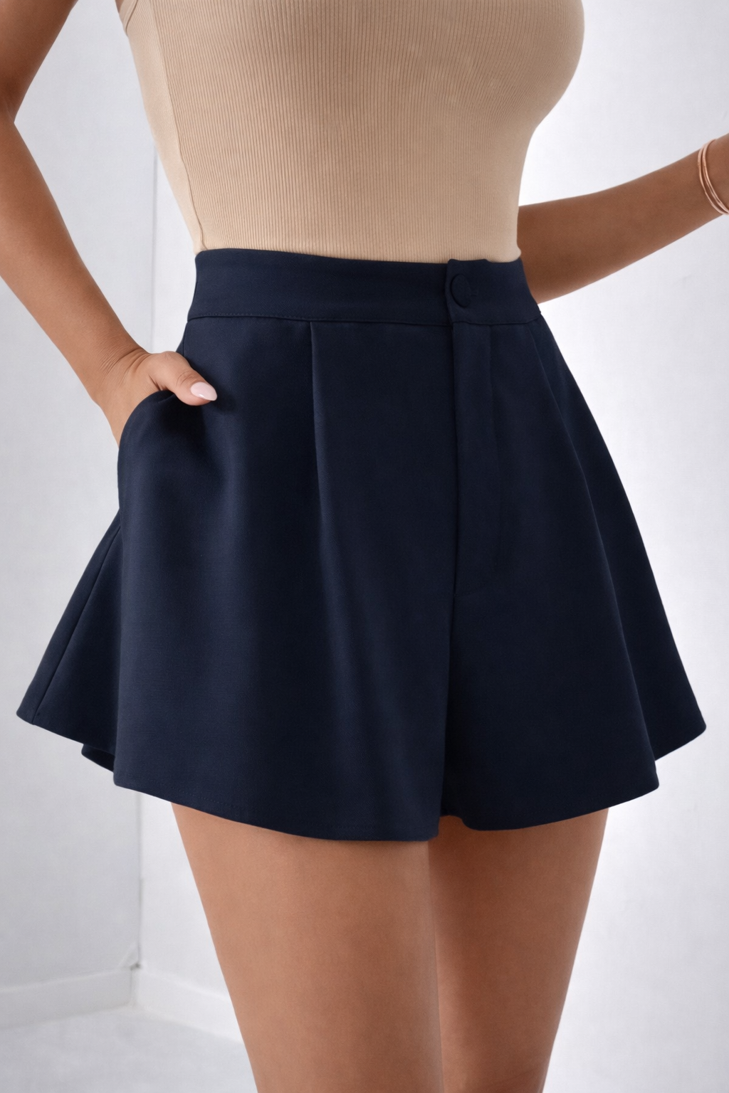 Capri Straight Shorts