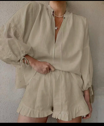 The Riviera Linen Set