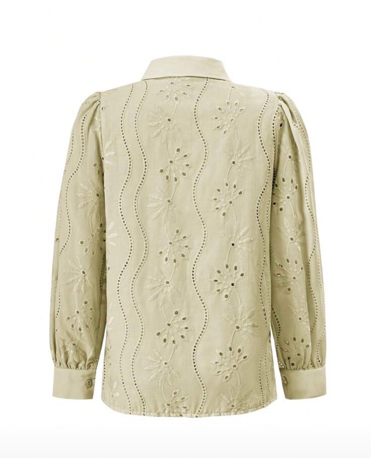 The Mustard Green  Blouse