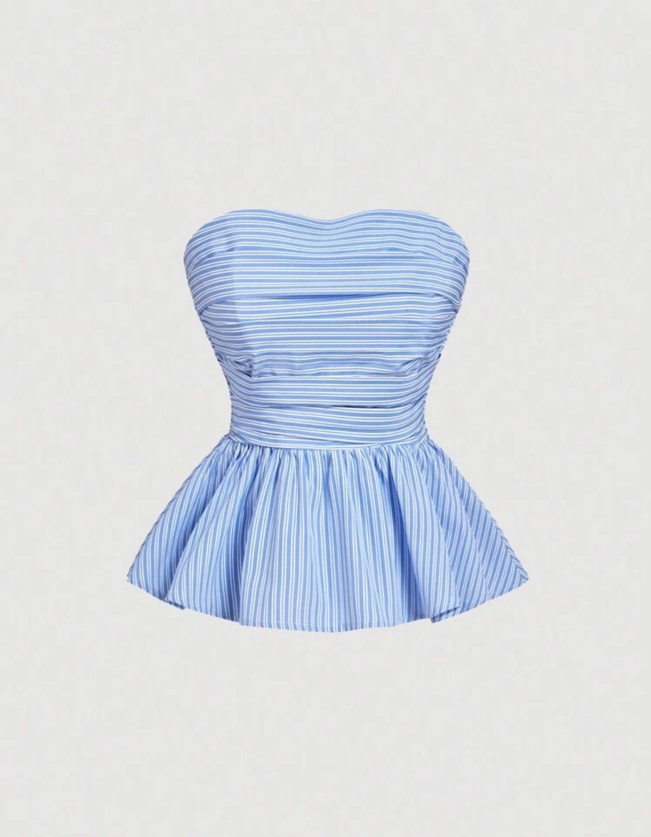Blue Stripes Top