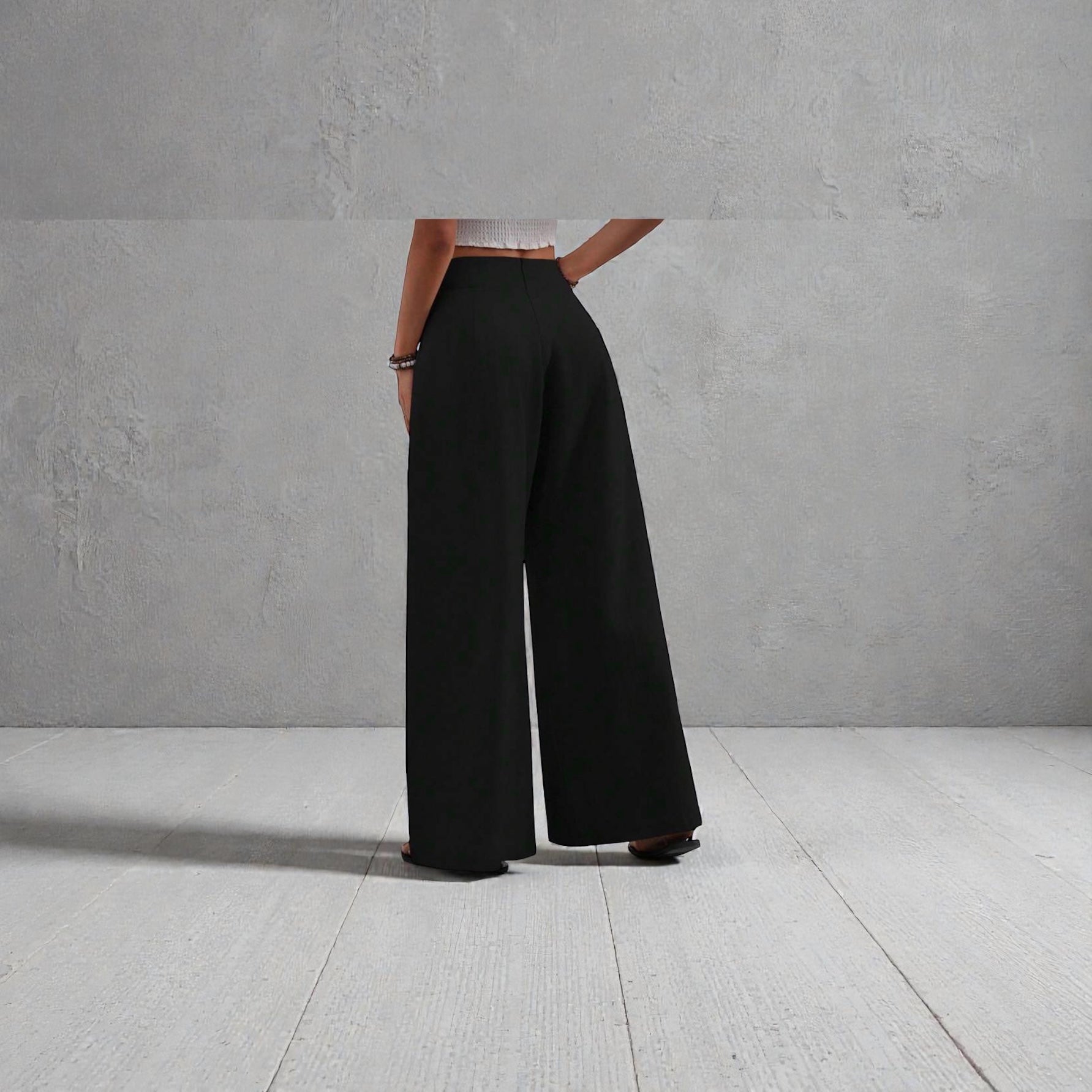 Essencial  Wide Leg  Pants