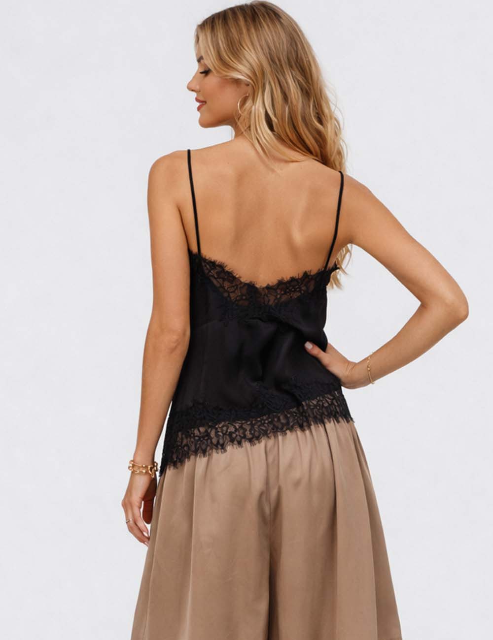 Amélie Satin Top